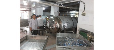 豆腐干杀菌锅在南方某客户工厂使用现场