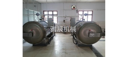 电加热杀菌锅在某咸鸭蛋客户使用现场
